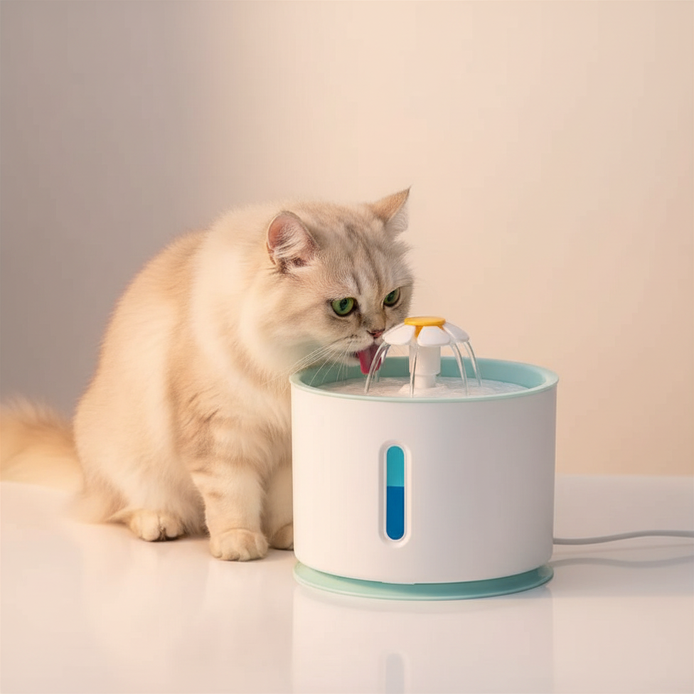 Bebedero automático para perros y gatos