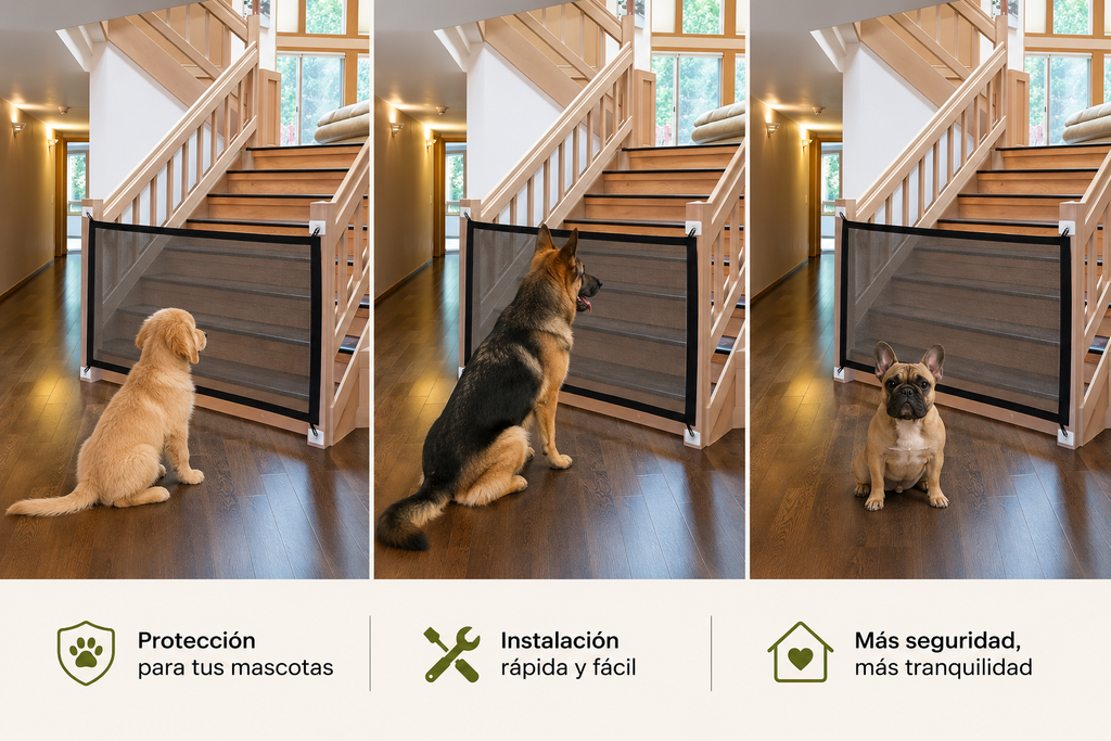 Malla de protección para mascotas