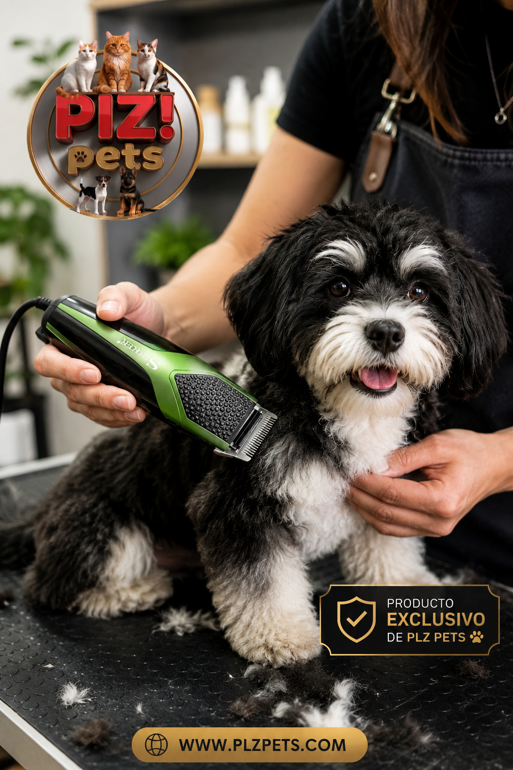 Máquina corta pelo para perros Surker SK-719 — Inalámbrica