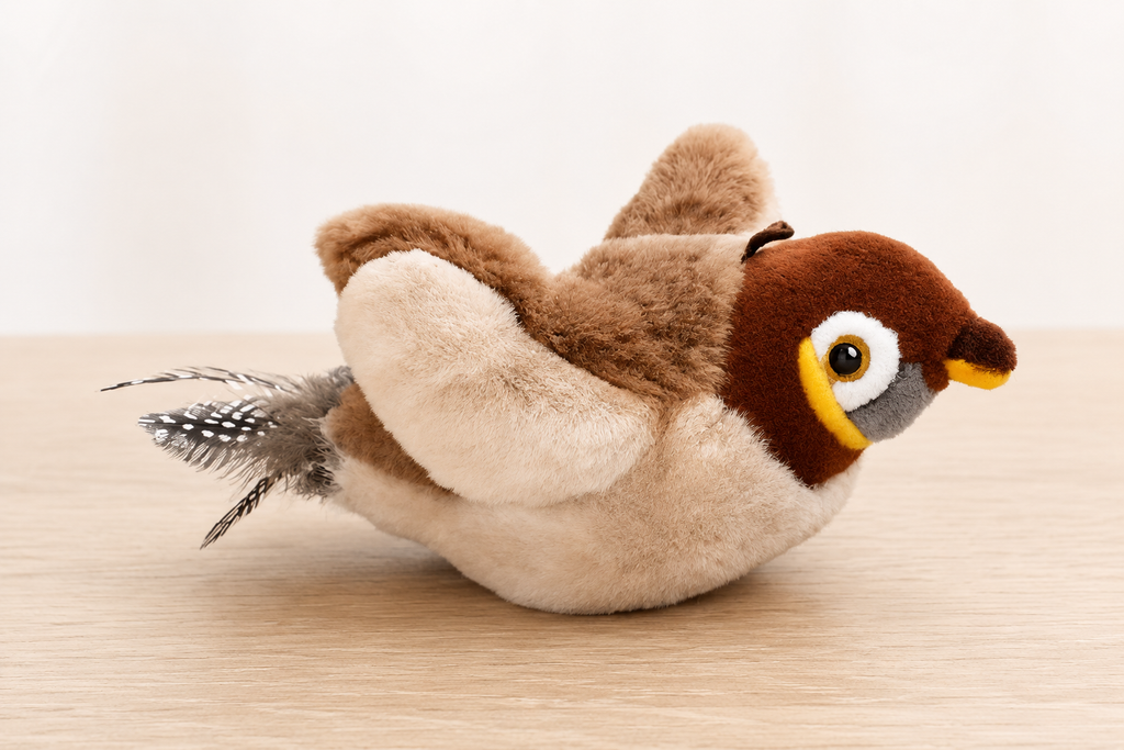 Peluche eléctrico para gatos — Juguete interactivo