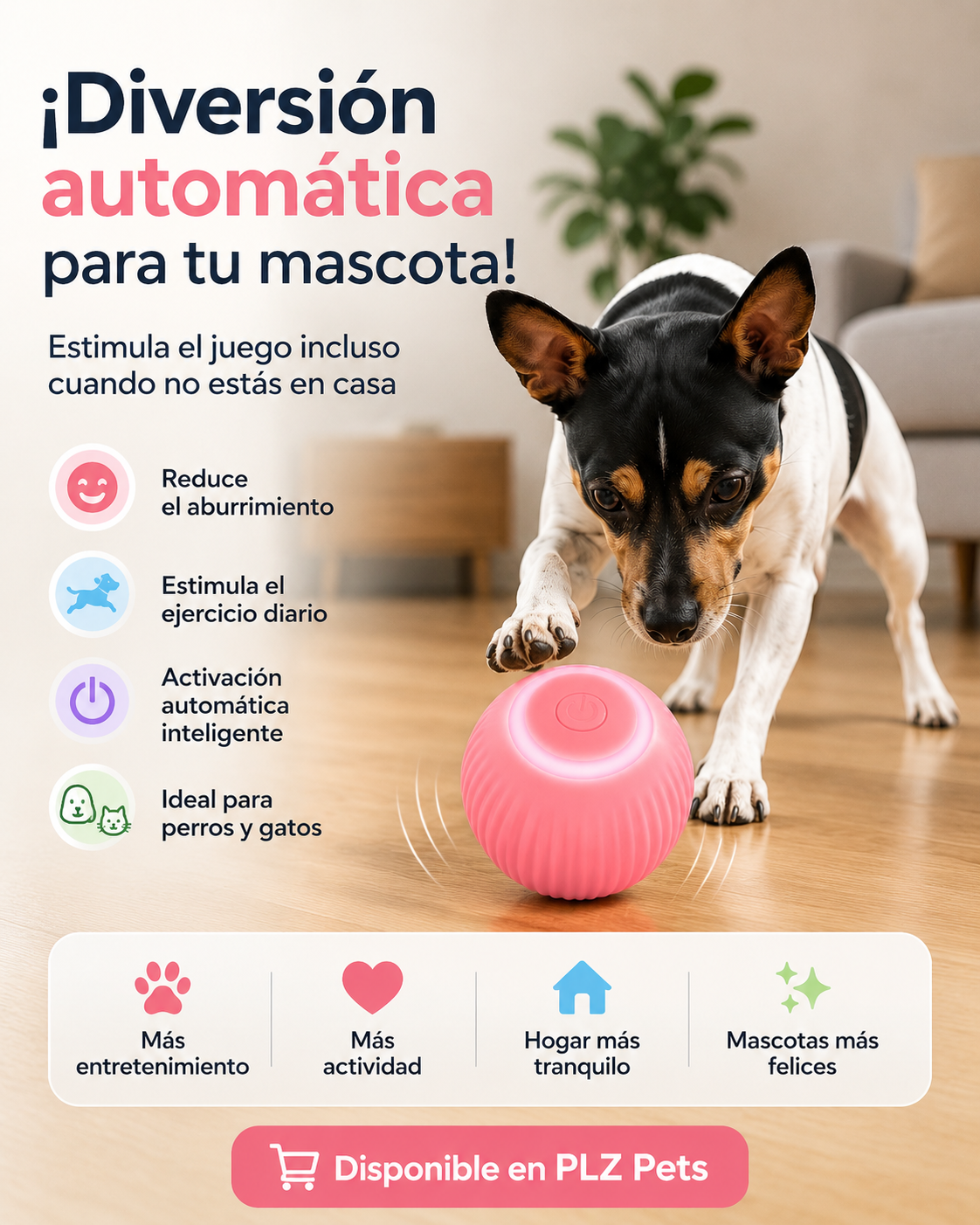 SmartBall, pack de 2 pelotas inteligentes para gatos