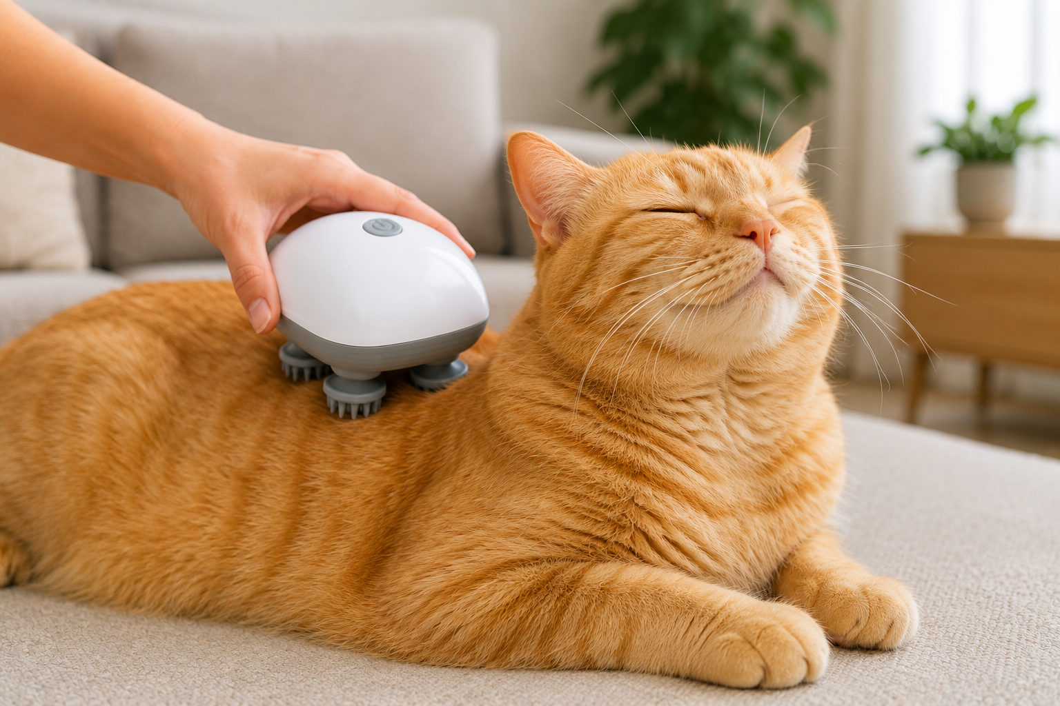 Masajeador eléctrico USB para gatos😼 y perros🐶