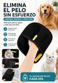 Guante de aseo quita pelos para mascotas