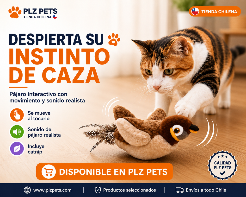 Peluche eléctrico para gatos — Juguete interactivo